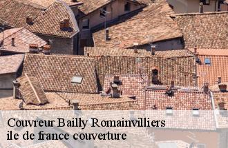 Couvreur  bailly-romainvilliers-77700 ile de france couverture