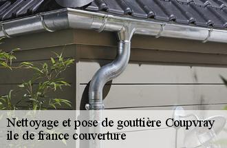 Nettoyage et pose de gouttière  coupvray-77700 ile de france couverture