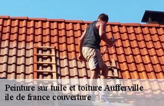 Peinture sur tuile et toiture  aufferville-77570 ile de france couverture