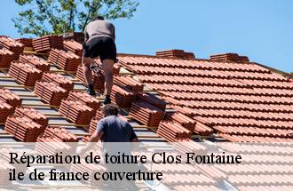 Réparation de toiture  clos-fontaine-77370 ile de france couverture