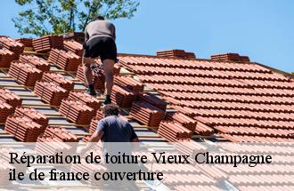 Réparation de toiture  vieux-champagne-77370 ile de france couverture