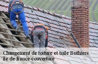 Changement de toiture et tuile  buthiers-77760 ile de france couverture