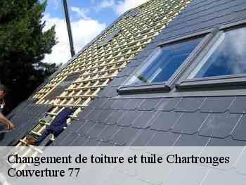 Changement de toiture et tuile  chartronges-77320 Couverture 77