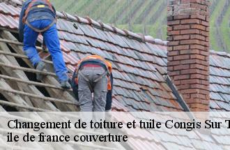 Changement de toiture et tuile  congis-sur-therouanne-77440 ile de france couverture