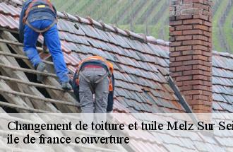 Changement de toiture et tuile  melz-sur-seine-77171 ile de france couverture