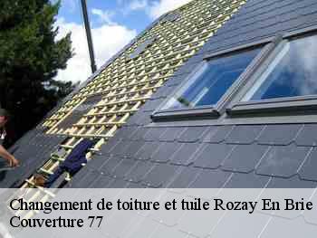 Changement de toiture et tuile  rozay-en-brie-77540 Couverture 77