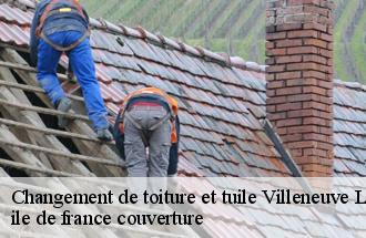 Changement de toiture et tuile  villeneuve-les-bordes-77154 ile de france couverture