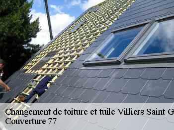 Changement de toiture et tuile  villiers-saint-georges-77560 Couverture 77